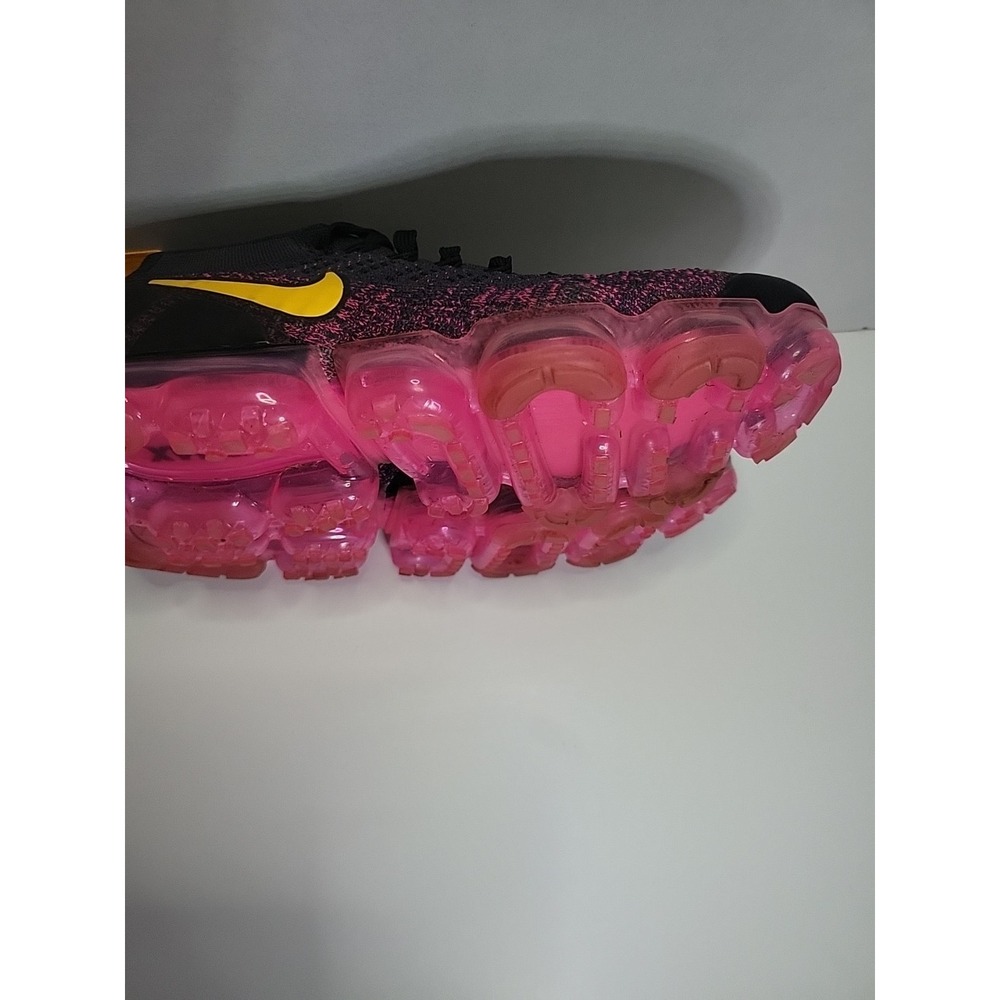 Size 9.5 - Nike Air VaporMax Flyknit 2 Pink Blast 2018 Men 942842-008 Excellent - Picture 9 of 10